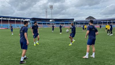 بيراميدز يختتم تدريباته في نيجيريا قبل مواجهة إنيمبا