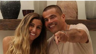 دينا الشربينى تثير حيرة الهضبة بسبب ظهورها فى فرح بالجونة