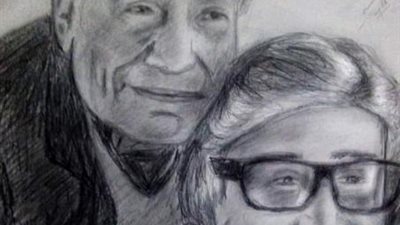 أصحاب الزمن الجميل.. بورتوريه يجمع عمالقة الكوميديا عادل إمام وسمير غانم