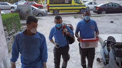 انطلاق حملات تطعيم منتفعى التأمين الصحى الشامل ببورسعيد بلقاح كورونا فى المنازل