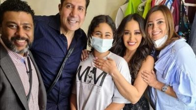 هاني رمزي لـ بشرى: ”ربنا يديم الصداقة والمحبة بينا يا أجدع الناس”