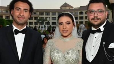 بالصور.. علي ربيع يحتفل بزفاف شقيقته وسط حضور نجوم الفن