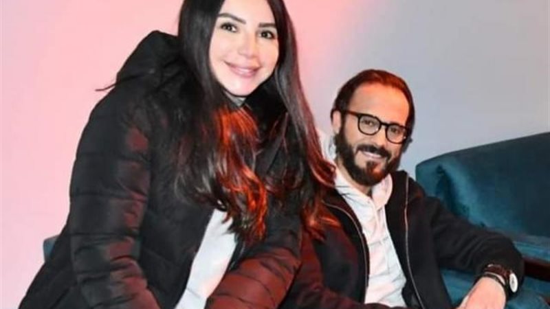 يوسف الشريف وزوجته