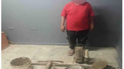 لعنة الفراعنة تصيب شخص بالقاهرة لقيامه بالحفر والتنقيب