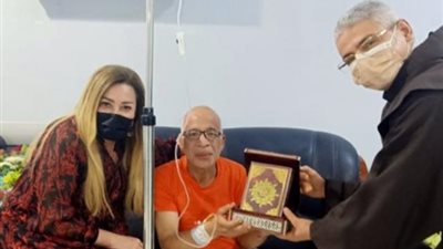 نهال عنبر تكشف تطورات الحالة الصحية لـ شريف دسوقى