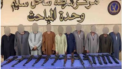 بالصور .. الداخليه تواصل شن الحملات الأمنية بأسيوط