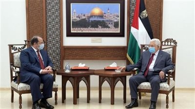تفاصيل مباحثات الرئيسي الفلسطينى مع رئيس المخابرات العامة المصرية