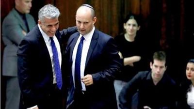 بينيت يعلن ائتلاف حكومة إسرائيل مع لابيد