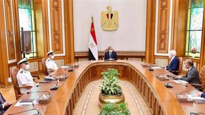 السيسي يستقبل رئيس شركة لورسن العالمية لصناعة السفن