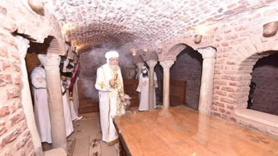 شاهد.. أسرار لا تعرفها عن المغارة التى دخلها البابا تواضروس اليوم