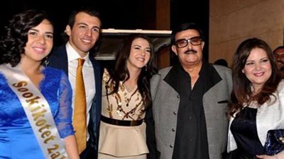 رامي رضوان يشارك جمهوره بصورة للراحل سمير غانم من صندوق الذكريات