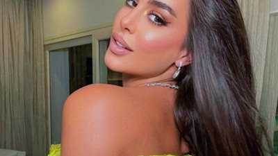 ياسمين صبرى تتألق بإطلالة مختلفة فى أحدث ظهور لها