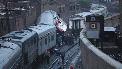 عاجل.. خروج قطار بضائع عن القضبان بإمبابة