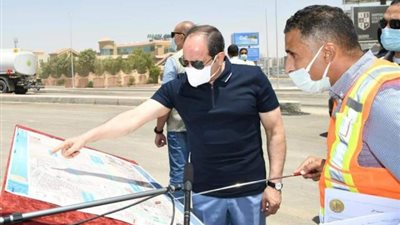 جولة الجمعة.. رسائل السيسي الحاسمة من حي ”الأسمرات ”