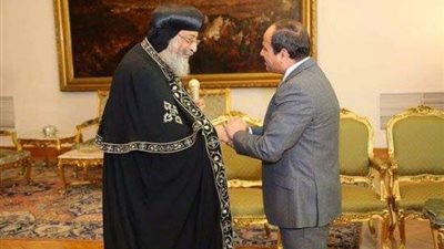 البابا :  توجيه عاجل من الرئيس السيسي بشأن مسار العائلة المقدسة