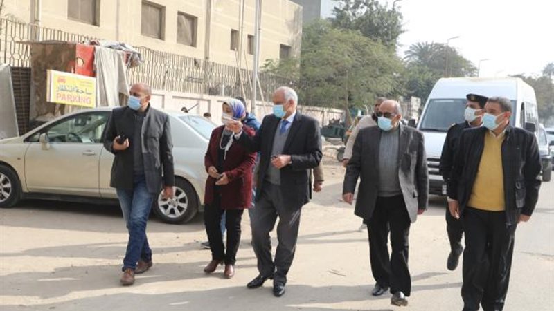 جولة محافظ الجيزة-