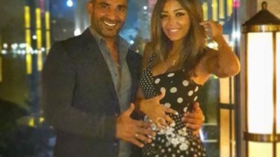 أحمد سعد يحتفل بخطوبته على علياء بسيوني يوم ميلاده