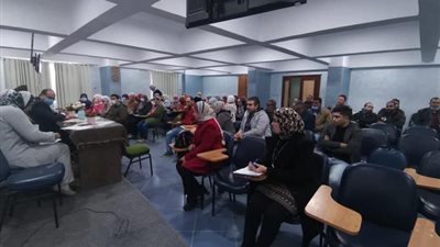 شاهد.. «القوى العاملة» تدرب مسئولي السلامة والصحة المهنية بصحة بالمنوفية