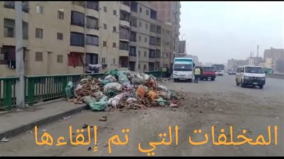 صور وفيديو.. محافظة الجيزة تضبط 5 مركبات تلقي بالمخلفات بالطريق العام و الدائري