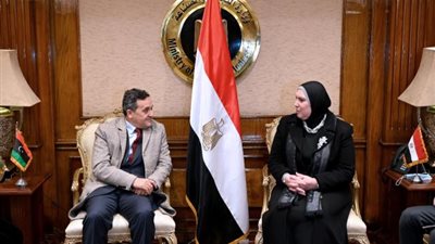 وزير الشئون الاقتصادية الليبى :حريصون على تعزيز أواصر التعاون مع مصر فى مختلف المجالات