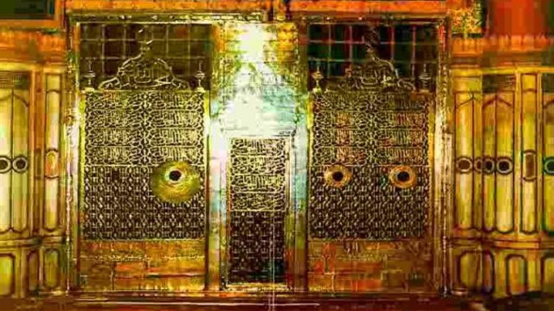 قبر الرسول صلي الله