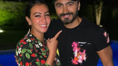 ”كل سنة وأنت أخف دم في العالم”.. ميرهان حسين تحتفل بعيد ميلاد تامر حسني