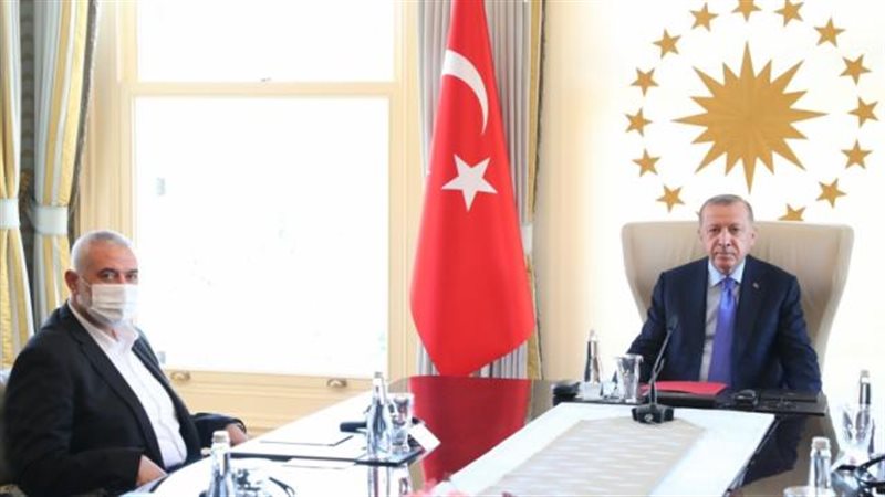 أردوغان وهنية