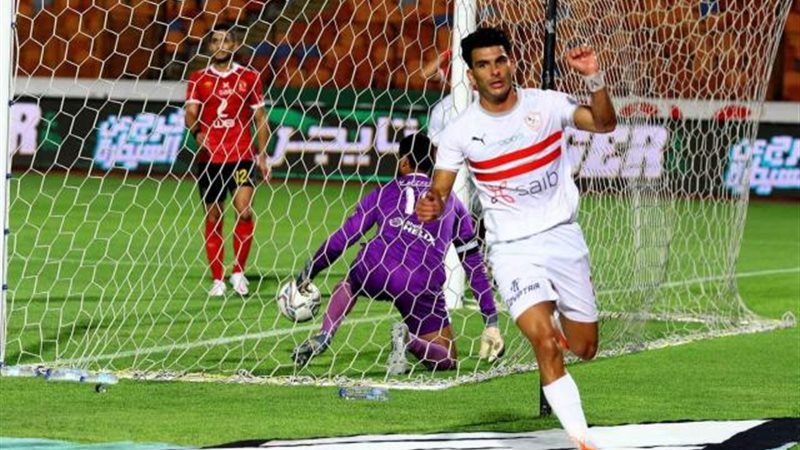 احتفال زيزو بالهدف