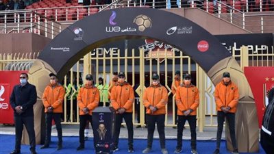 إستعدادت أمنية مكثفة لتأمين مباراة الأهلى وسموحة .. اليوم