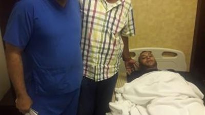صور.. مدافع الاتحاد السكندري يجرى جراحة الرباط الصليبي
