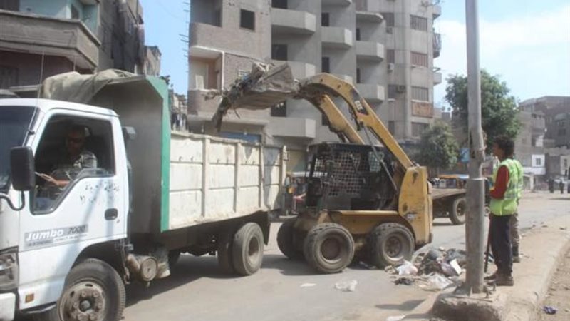 رفع مخلفات وتراكمات