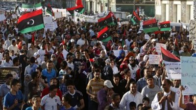 عاجل..مظاهرات غاضبة ضد الوفاق في طرابلس ومصراتة
