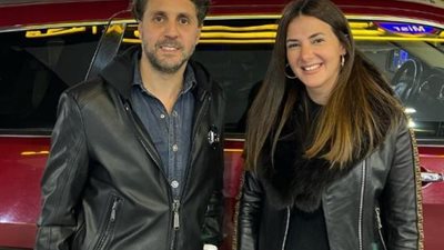 دنيا سمير غانم تهنئ هشام ماجد بفيلمه الجديد ”حامل اللقب”