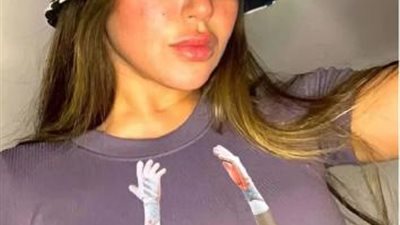 سارة سلامة تحتفل بأداء حارس المرمى أبو جبل بطريقة مثيرة