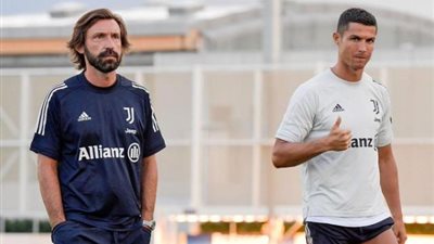 أساطير السيدة العجوز.. بيرلو يقود رونالدو في أول مران مع يوفنتوس