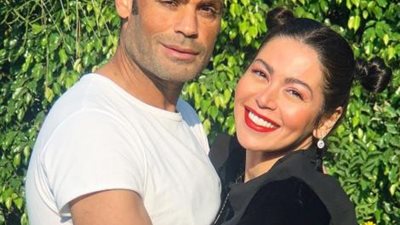 بطريقة رومانسية.. لقاء الخميسي تهنئ زوجها بعيد ميلاده