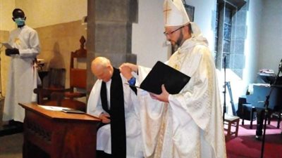 صور.. تعيين قسًا جديدًا وتثبيت 64 عضوًا بالكنيسة الأسقفية بجامبيلا