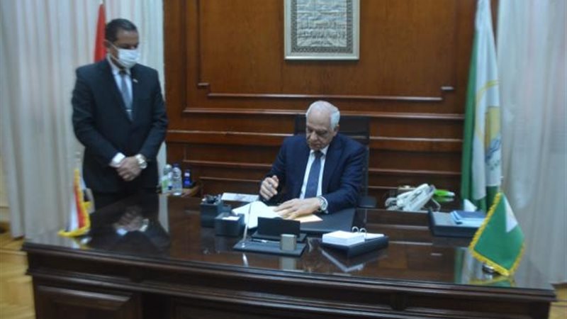 محافظ الجيزة يعتمد