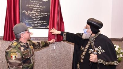 بالصور.. كواليس تدشين البابا لكاتدرائية البشارة بمحور الأمل بالإسكندرية