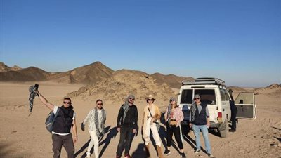 بالصور .. وفد إعلامي من البوسنة والهرسك في زيارة للمقصد السياحي المصري