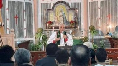 شاهد.. رئيس الأسقفية يكشف أسرار خطيرة حول المستقبل