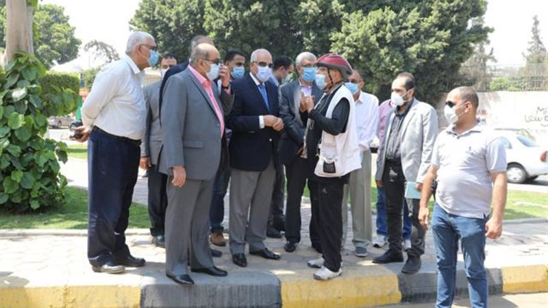 محافظ الجيزة يتفقد