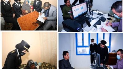 قطاع الأحوال المدنية يواصل توجيه المأموريات لإستخراج بطاقات الرقم القومى