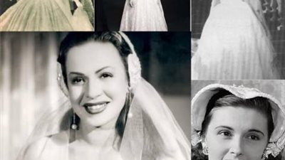 ”من صندوق الذكريات” شاهد.. نجمات الزمن الجميل بفساتين الزفاف أبرزهن هند رستم وليلي مراد