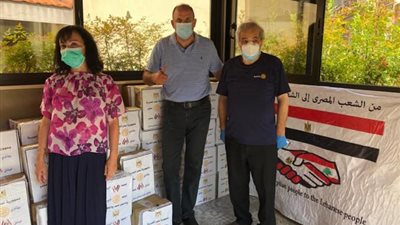 لبنان توجه الشكر لمصر و منظمات المجتمع المدني  لتقديمها مساعدات طبية لمواجهة تداعيات إنفجار مرفأ بيروت