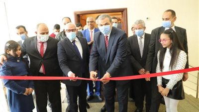 بالصور.. افتتاح معرض منتجات خريجي مركز التدريب المهني ببورسعيد