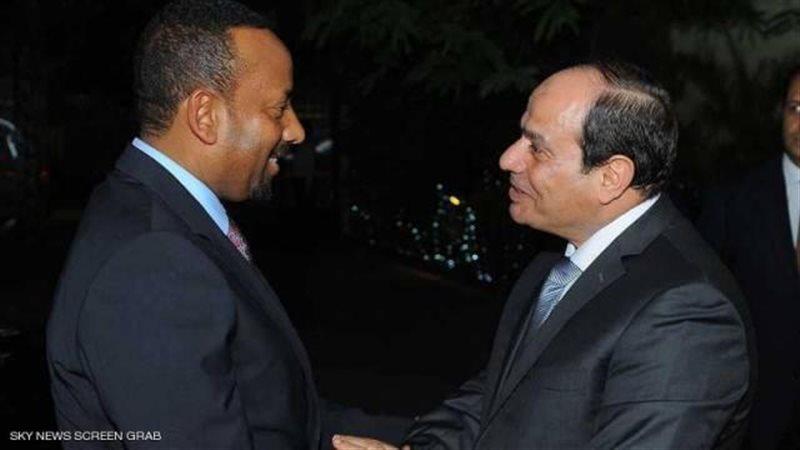 السيسي وأبي أحمد