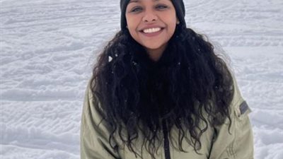 أسماء أبو اليزيد تتألق بإطلالة شتوية فى أحدث ظهور لها