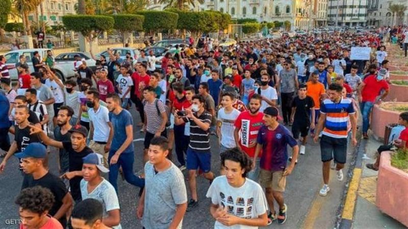مظاهرات ليبيا