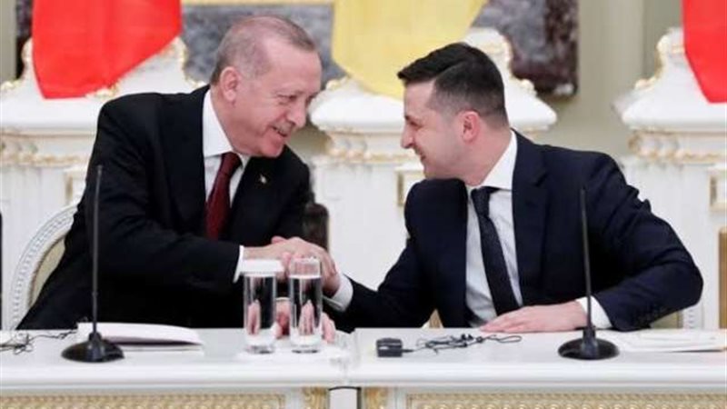 رئيس أوكرانيا وأردوغان